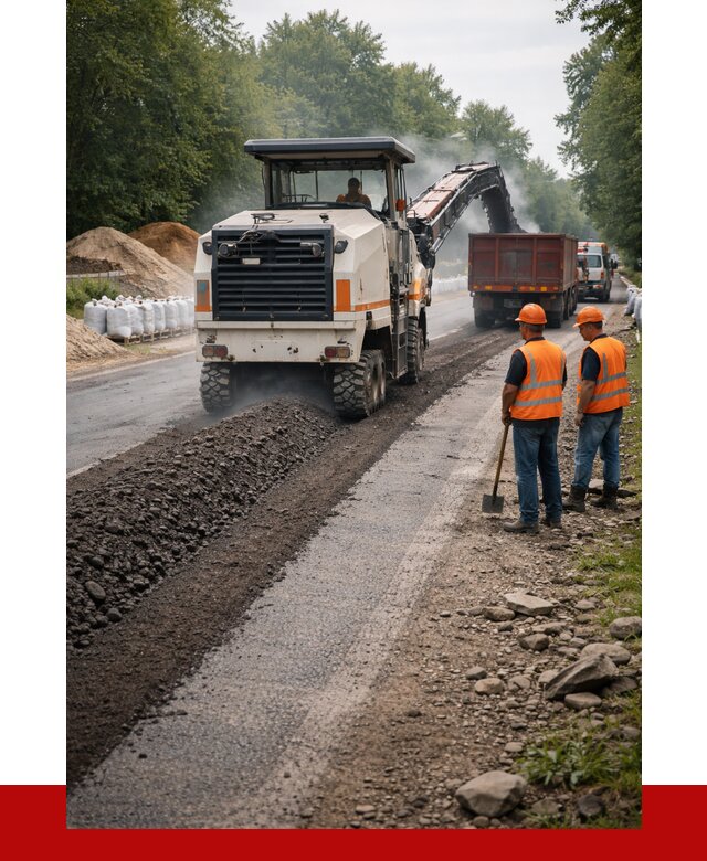 Фрезерованный асфальт в Биробиджане от 2230 р./куб. | ПРОНЕРУДБрб