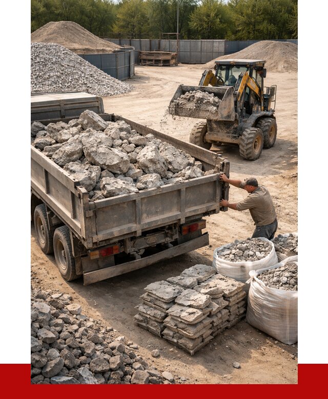 Купить бой бетона с доставкой в Биробиджане от 4866 р. | ПРОНЕРУДБрб