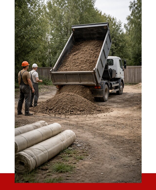 Доставка сыпучих материалов самосвалом в [cvi] от 4258 р. | ПРОНЕРУДБрб