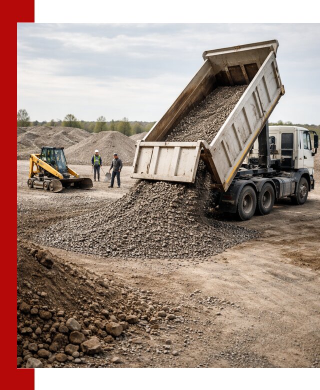 Доставка самосвалом 25 м³ в Биробиджане быстро и надежно