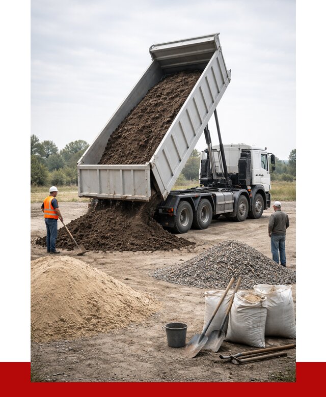 Доставка самосвалом 30 кубов в Биробиджане от 8617 р. | ПРОНЕРУДБрб