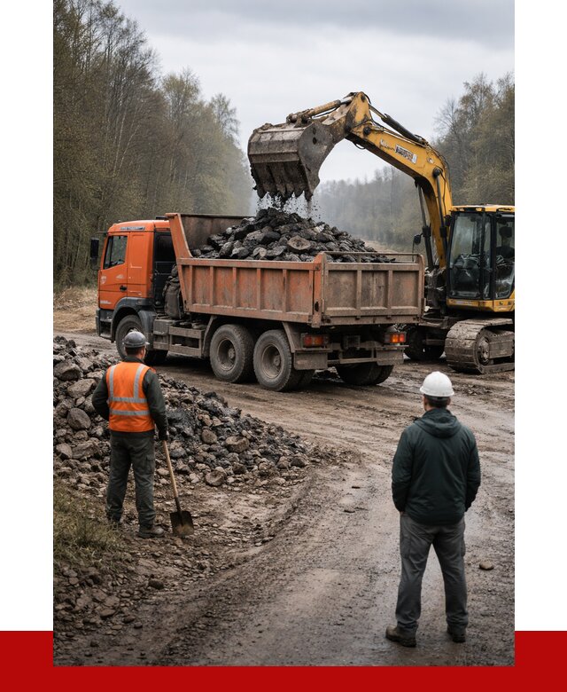 Вывоз асфальта в Биробиджане от 4562 р. самосвалом ПРОНЕРУДБрб
