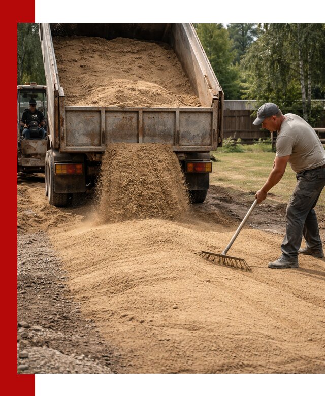 Отсыпка участка песком в Биробиджане быстро и качественно