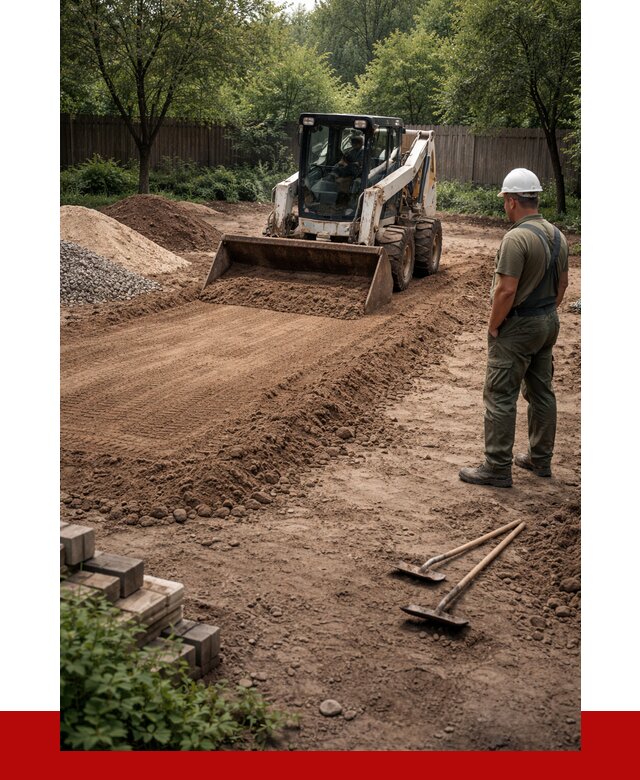 Выравнивание участка под ключ в Биробиджане от 3548 р. | ПРОНЕРУДБрб